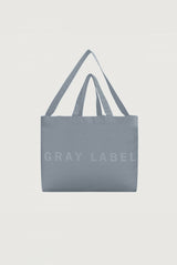 Canvas Shopper | Stone Gray