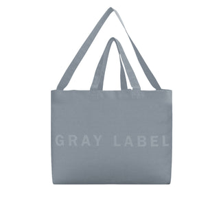 Canvas Shopper | Stone Gray