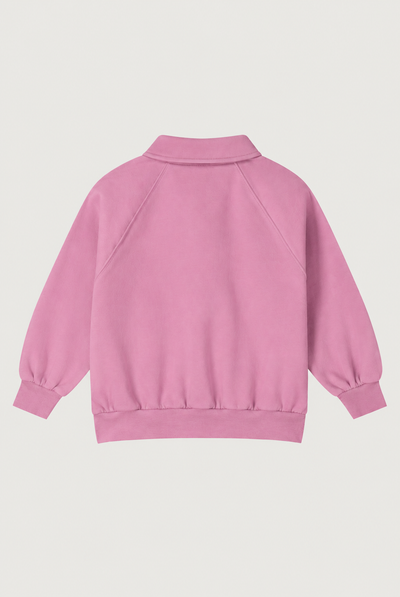 Polo Sweatshirt | Bubblegum