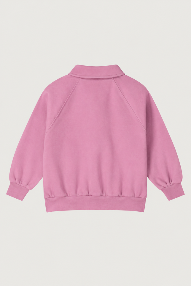 Polo Sweatshirt | Bubblegum