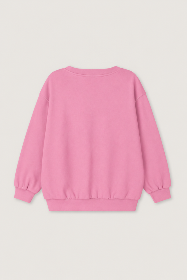 Dropped Shoulder Sweater | Bubblegum