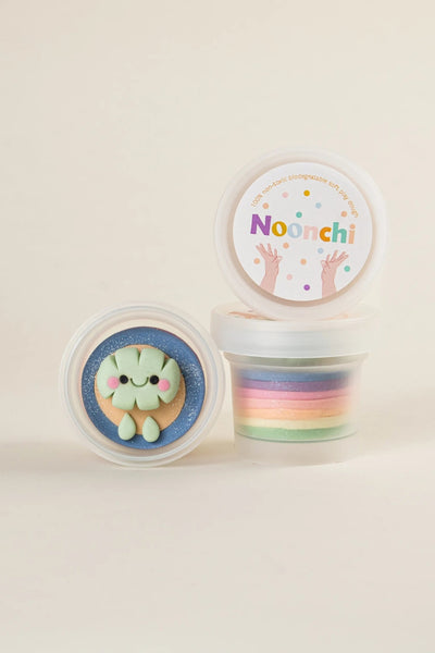 Noonchi Organics Play Dough | Cutie Cloud Rainbow