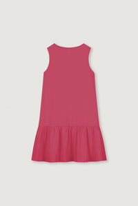 Frill Dress GOTS | Cherry