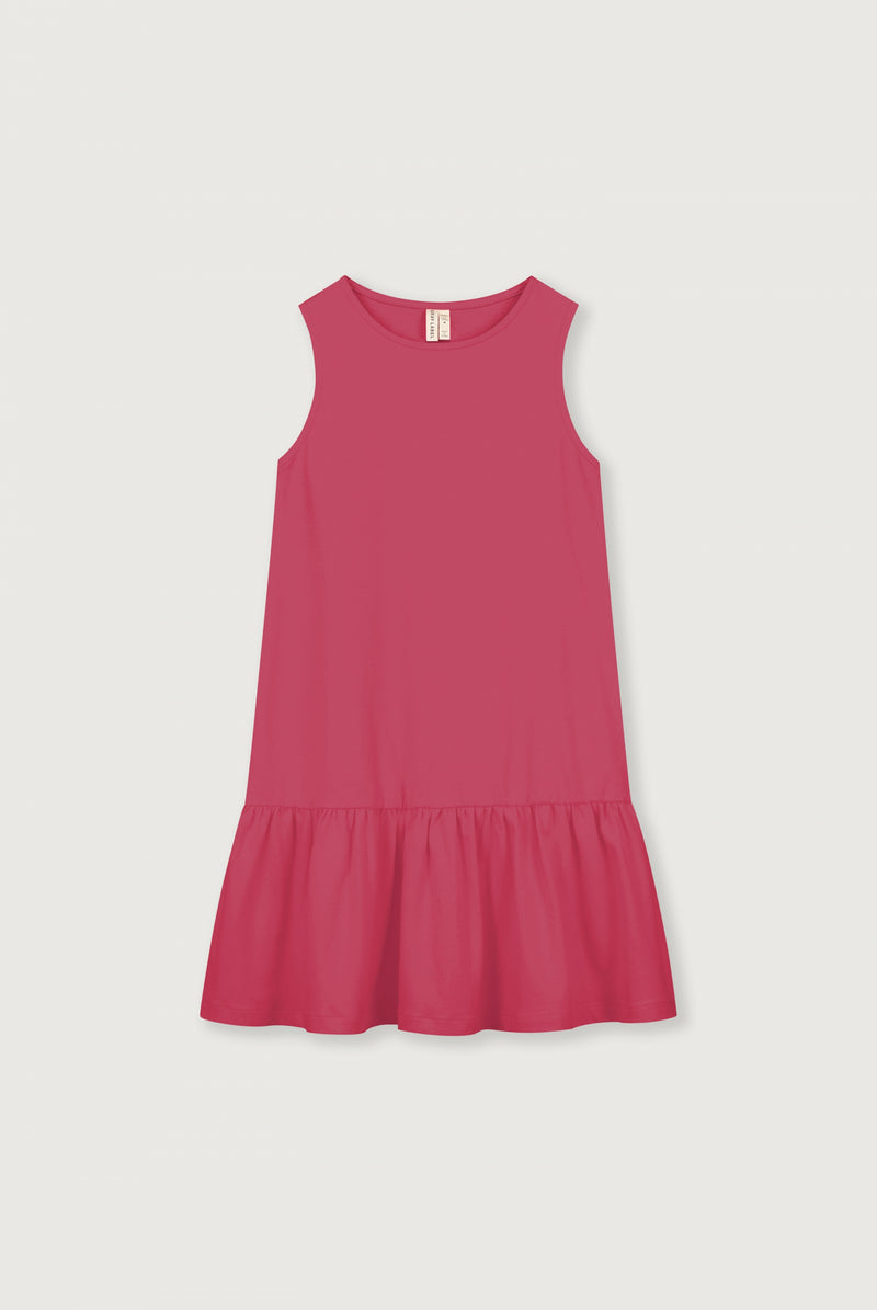 Frill Dress GOTS | Cherry