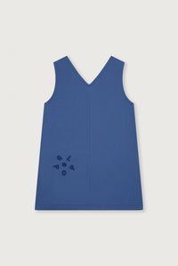 POP Twill Sleeveless Dress | Blue Moon