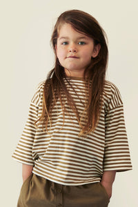 Dropped Shoulder T-shirt | Woody - Cream