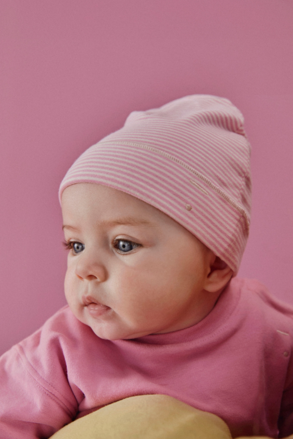 Baby Dropped Shoulder Sweater | Bubblegum