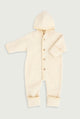 Engel Natur Baby Hooded Overall | Natural