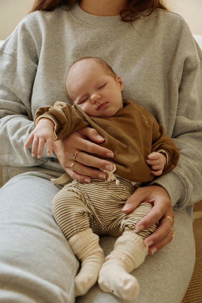 Baby Dropped Shoulder Sweater | Woody