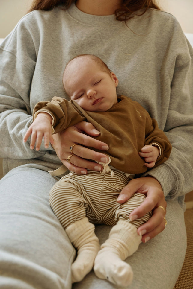Baby Dropped Shoulder Sweater | Woody