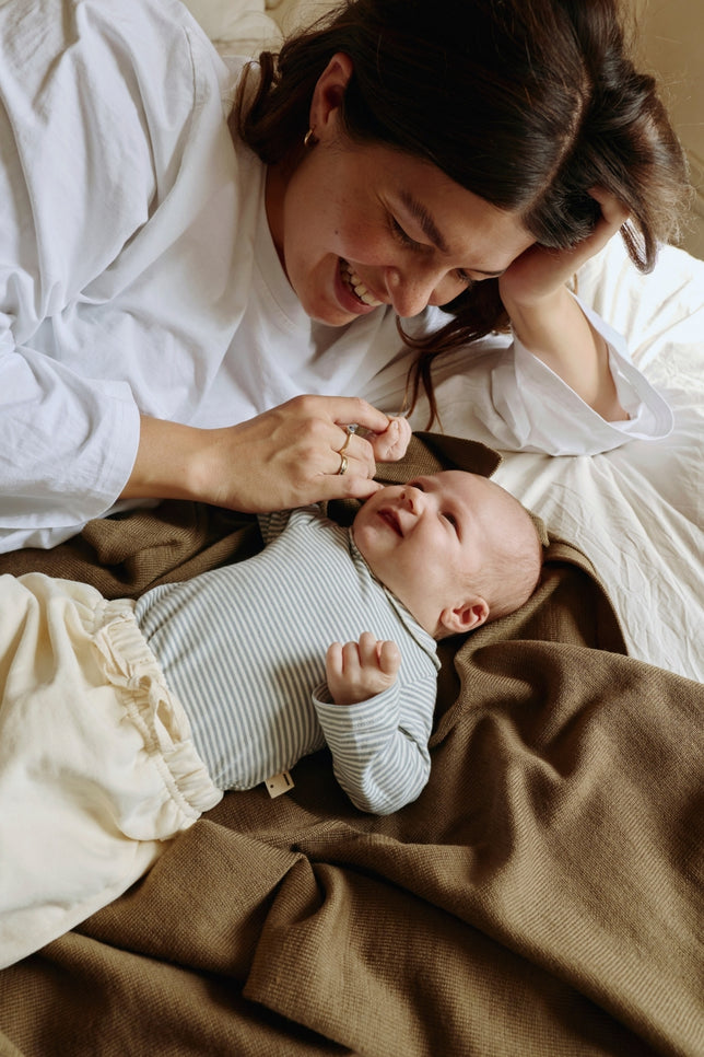 Baby Knitted Blanket | Woody
