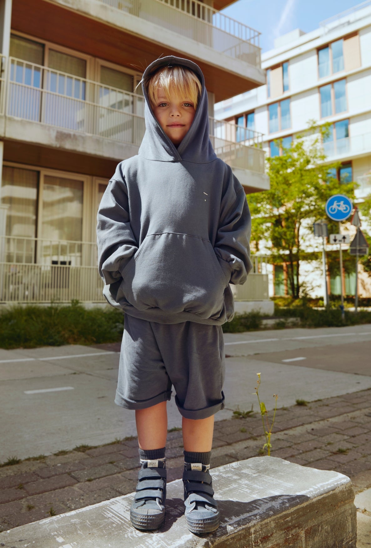 Shorts | Blue Gray