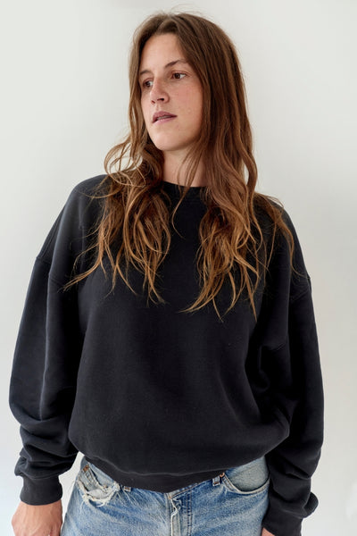 Crewneck-Pullover Erwachsene | Pirate Black
