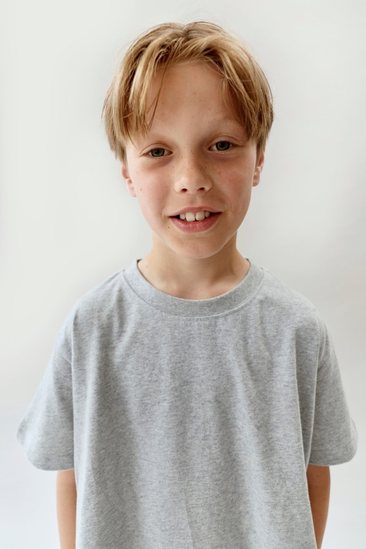 Übergroßes T-Shirt | Gray Melange