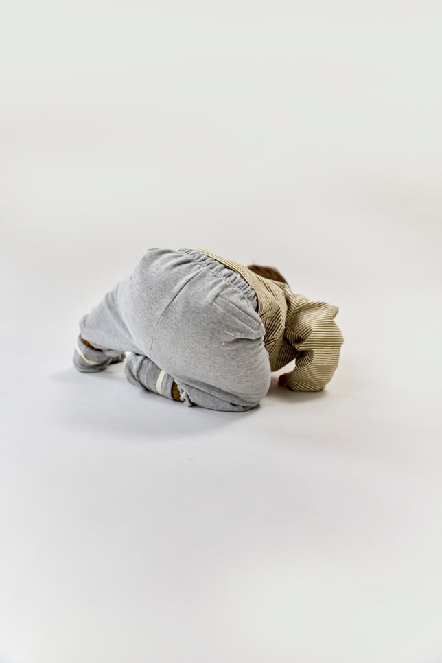 Baby Track Pants | Gray Melange