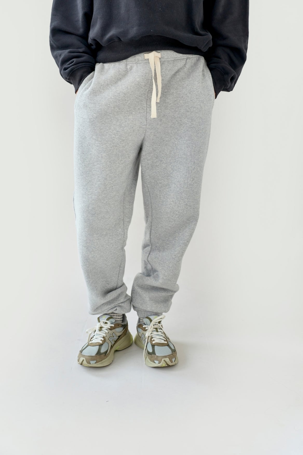 Adult Track Pants | Gray Melange