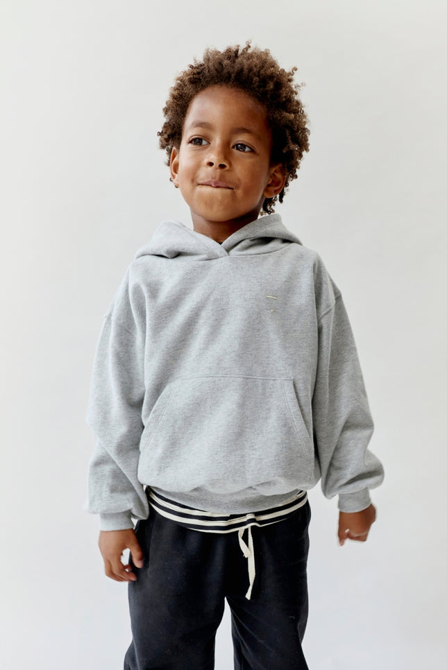 Hoodie Kids | Gray Melange