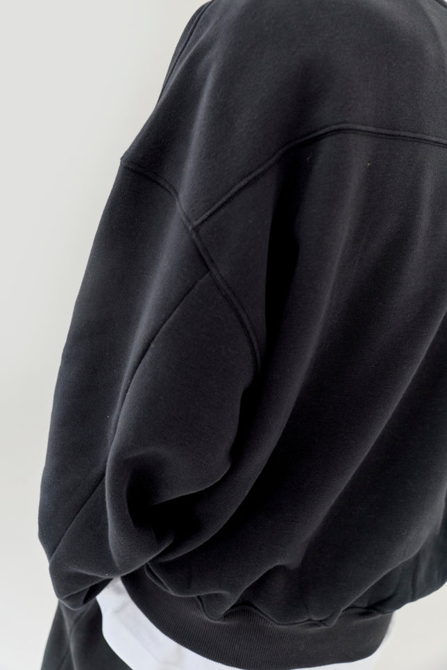 Crewneck-Pullover Erwachsene | Pirate Black