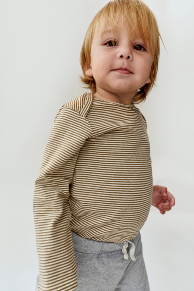 Baby L/S Onesie | Woody - Cream