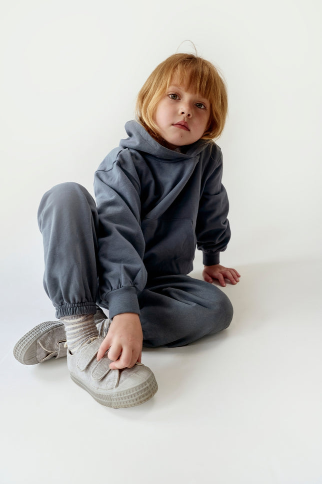 Hoodie Kids | Blue Gray