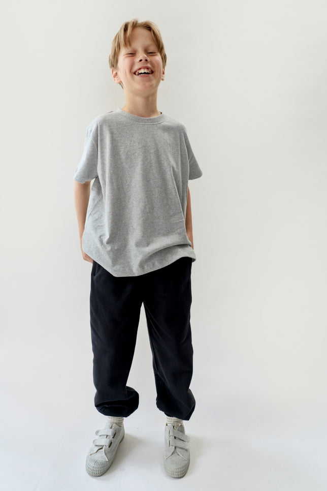 Oversized Tee | Gray Melange