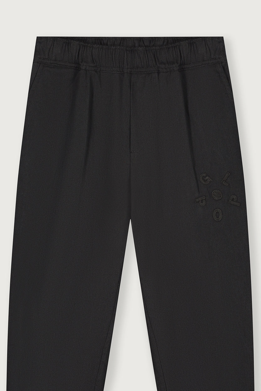 POP Twill Trousers | Nearly Black