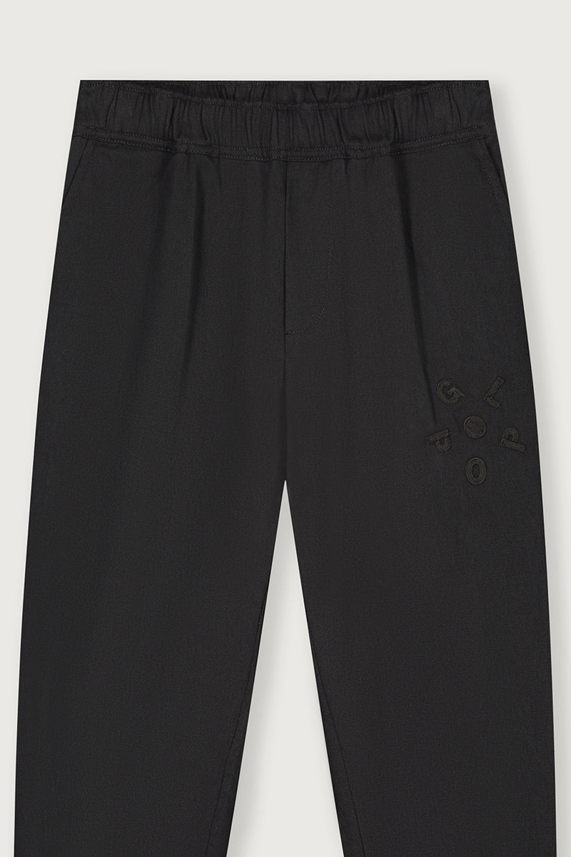 POP Twill Trousers | Nearly Black