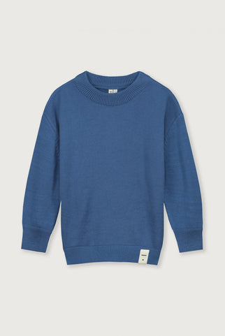 Knitted Jumper | Blue Moon