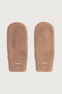 Knitted Mittens Biscuit