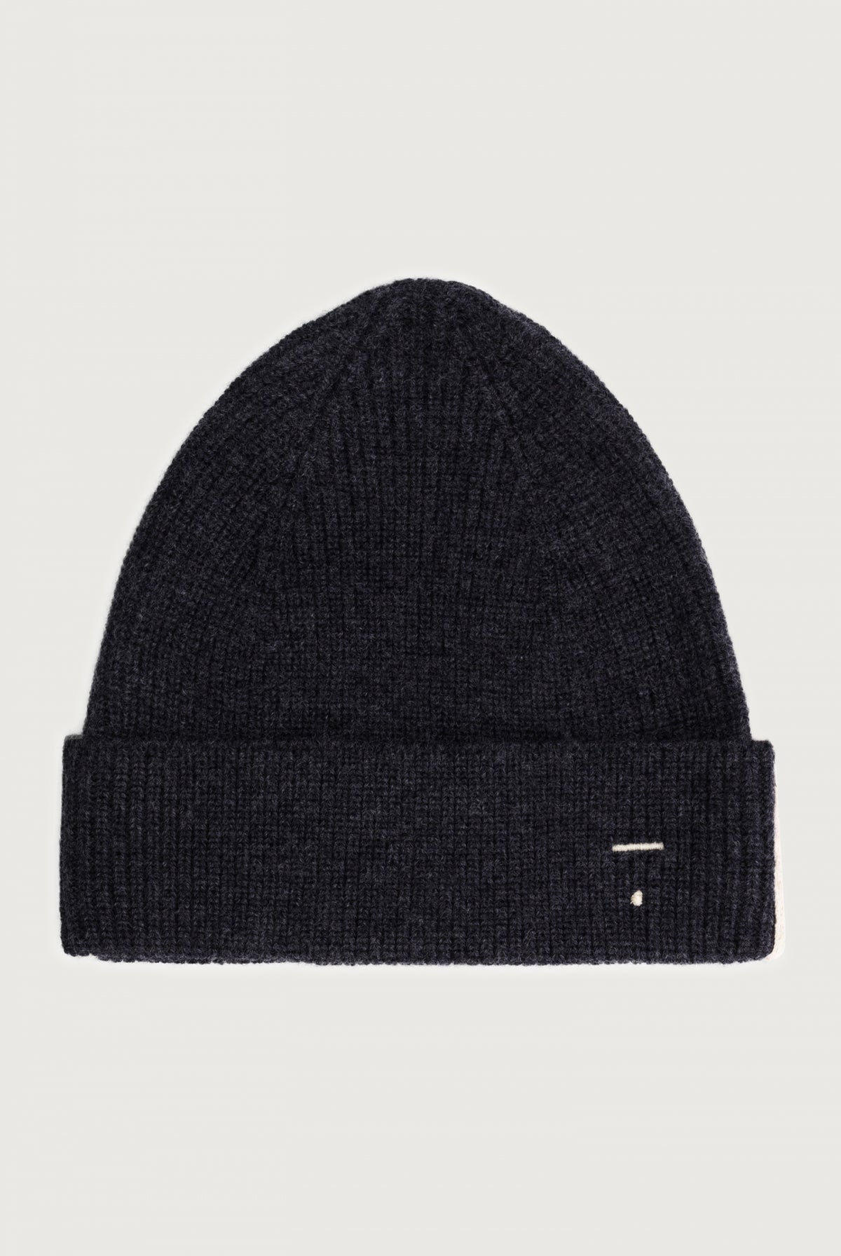 Knitted Beanie | Black Melange