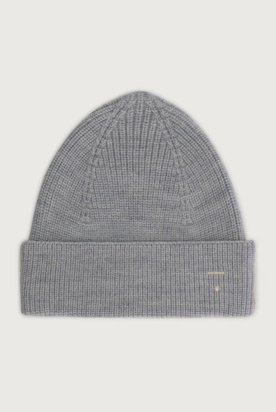 Knitted Beanie | Gray Melange