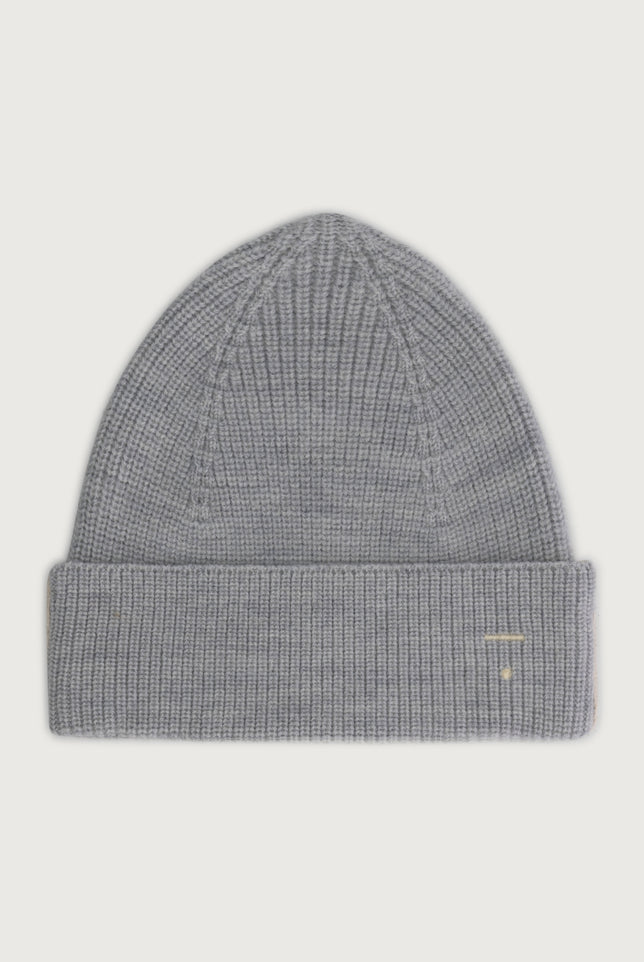 Knitted Beanie | Gray Melange