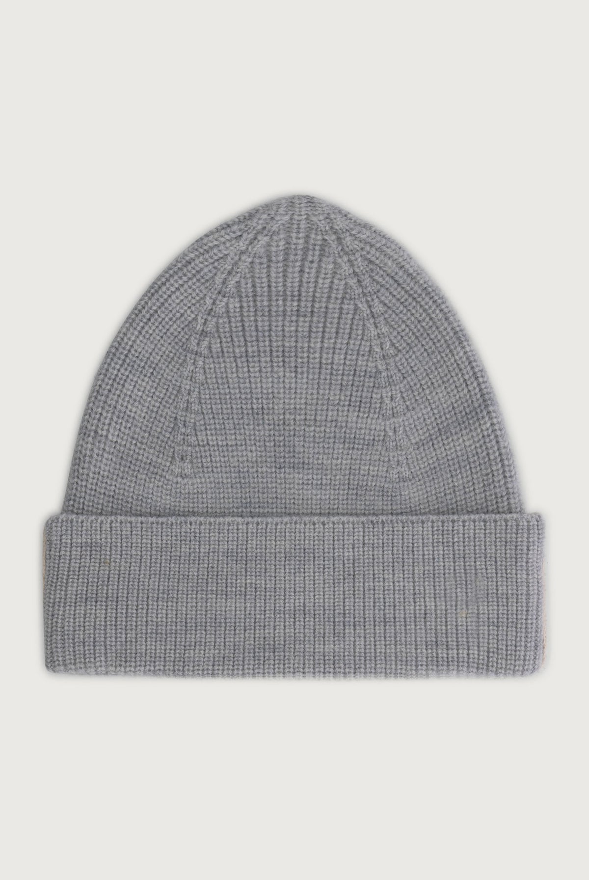Baby Knitted Beanie | Gray Melange