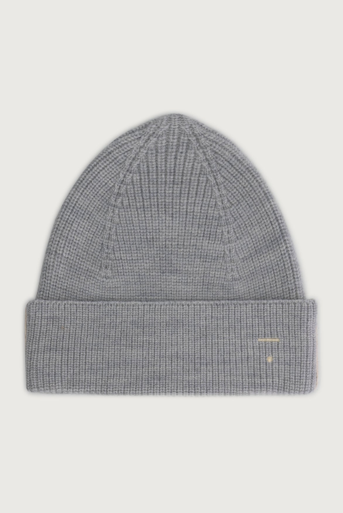 Baby Knitted Beanie | Gray Melange