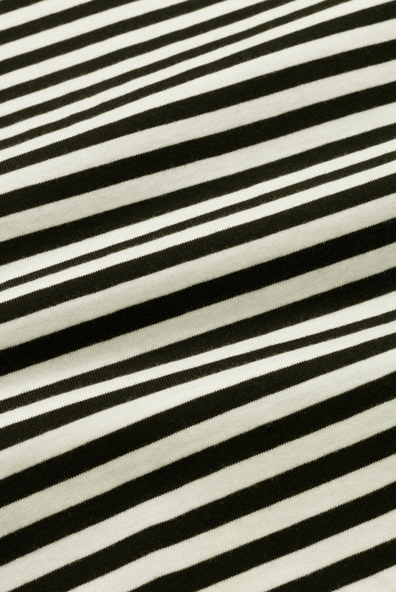 L/S T-Shirt | Pirate Black - Cream