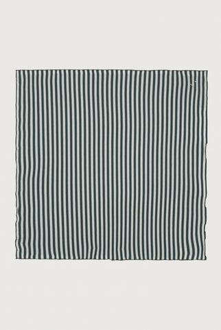 Multi Swaddle - Scarf | Blue Grey - Off White