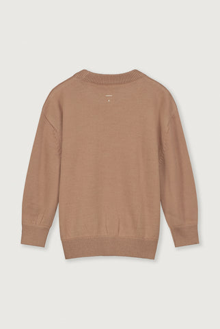 Knitted Jumper | Biscuit