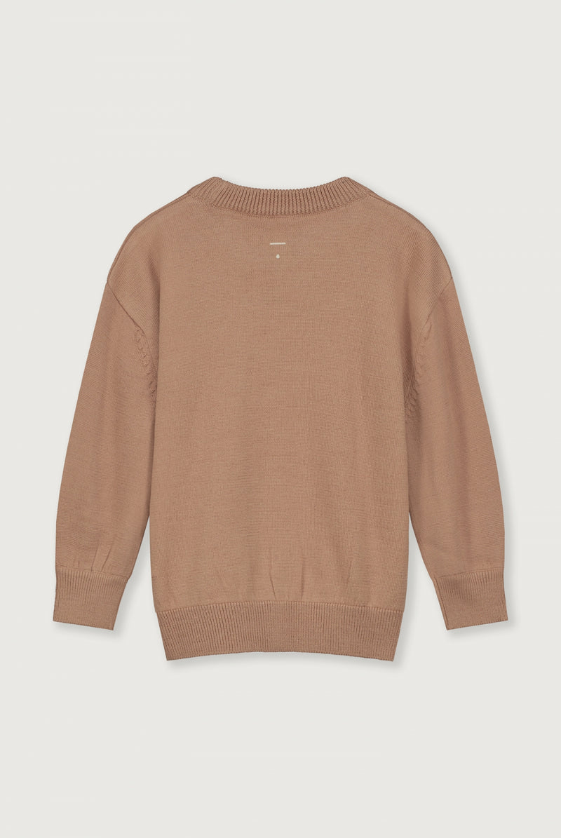Knitted Jumper | Biscuit