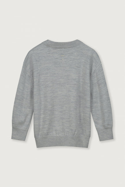 Knitted Jumper | Grey Melange