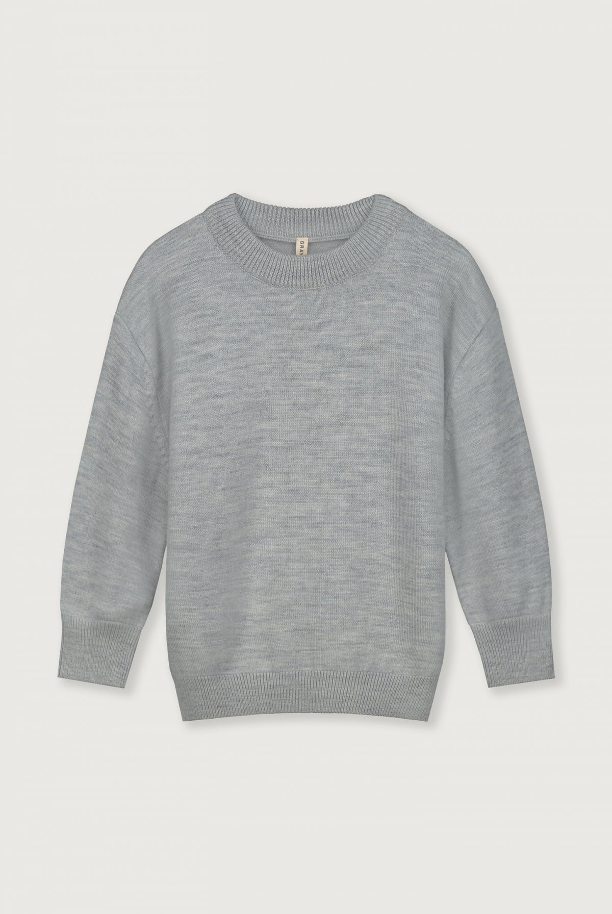 Knitted Jumper | Grey Melange