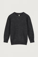 Knitted Jumper | Nearly Black Melange