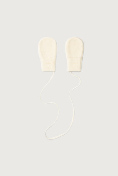 Baby knitted Mittens | Cream