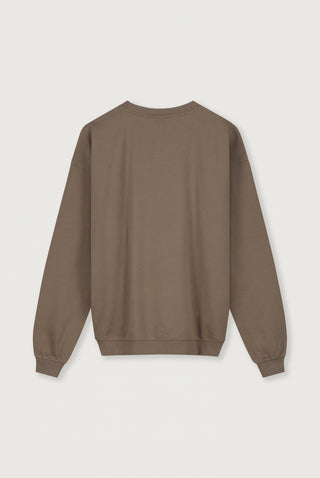Adult Dropped Shoulder Sweater | Brownie