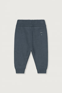 Baby Knitted Legs | Blue Grey