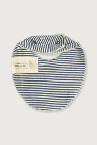 Baby Bib | Blue Grey - Cream