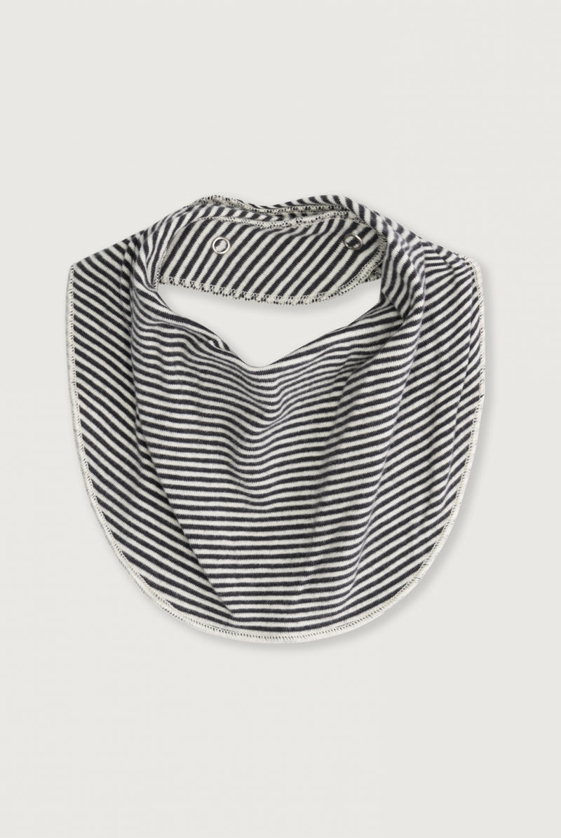 Baby Bib | Nearly Black - Cream