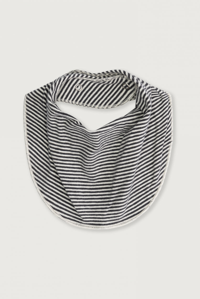 Baby Bib | Nearly Black - Cream