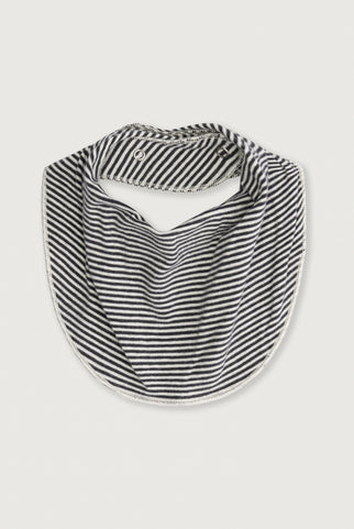 Baby Bib | Nearly Black - Cream