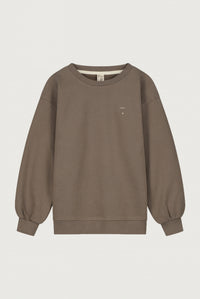 Dropped Shoulder Sweater | Brownie