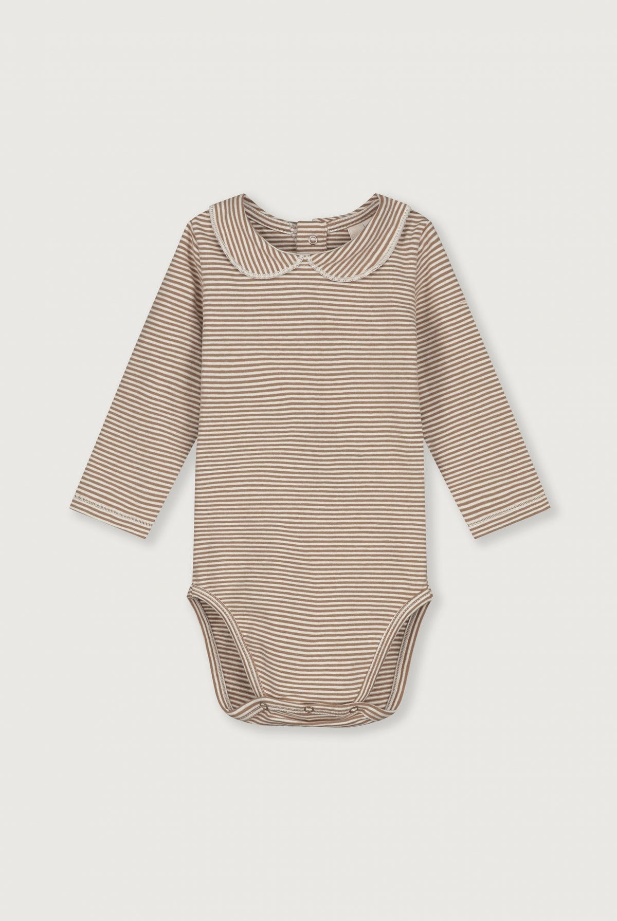 Baby Collar Onesie | Biscuit - Cream